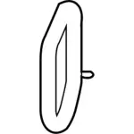 6H6Z8213A - Body: Emblem for Lincoln: MKZ, Zephyr Image image