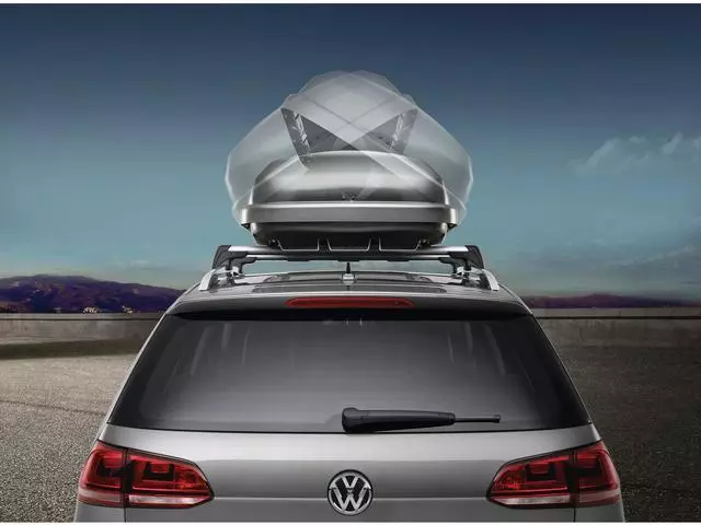 NPN071047 - Hauling: Bars And Cargo Box Attachment (4 Door) for Volkswagen: e-Golf, Golf, GTI Image