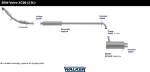 47835 - : Direct Fit Exhaust Resonator and Pipe Assembly 2.375" Outlet (ID) for Walker Exhaust Image