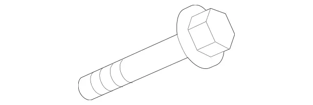 29909922 - : Engine Intake Manifold Bolt for Mercedes-Benz: Sprinter 2500, Sprinter 3500, Sprinter 3500XD, Sprinter 4500 Image