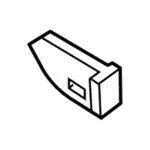 HC3Z6M046D - Body: Damper for Ford: F-250 Super Duty, F-350 Super Duty, F-450 Super Duty Image