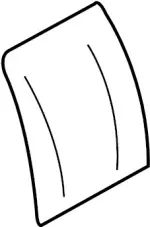 87690ZQ10A - : Seat Back Panel for Infiniti Image