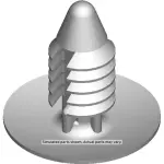 11602494 - : Multi Purpose Retainer (Push In) for GM Image