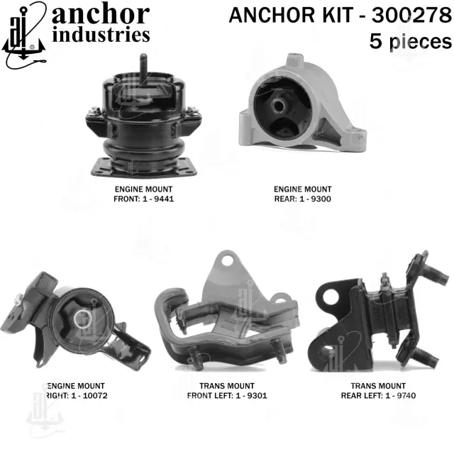 300278 - Engines &amp; Components: Anchor Engine Mount Kit for Anchor Image