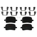 TXC0707 - : TRW PREMIUM BRAKING - CERAMIC BRAKE PAD SET - TXC0707 for TRW Image