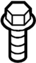 112503491 - : Fender Bolt for INFINITI: EX35, EX37, FX35, FX37, FX50, G20, G25, G35, G37, I30, I35, M35, M35h, M37, M45, M56, Q40, Q50, Q60, Q70, Q70L, QX50, QX70 Image