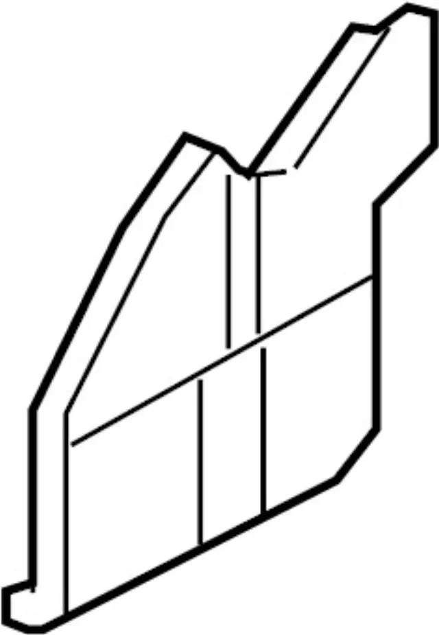 75893JK000 - Body: Side Cover for INFINITI: EX35, EX37, G25, G35, G37, Q40, Q60, QX50 Image