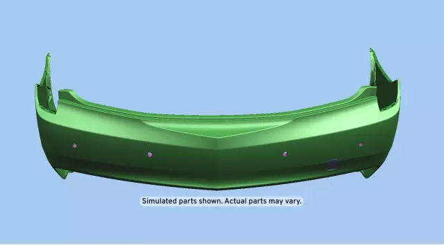 22914032 - : Part# 22914032 Rear Upper Bumper Cover for Cadillac: XTS Image