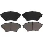 ZX890 - : QuickStop Front Disc Brake Pad Set Semi-Metallic for WAGNER BRAKE Image