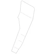 2209202486 - Rear Seat Bench: Cover for Mercedes-Benz: S430, S55 AMG Image