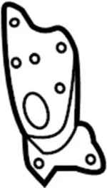 87402CG000 - Body: Recline Adjuster for INFINITI: FX35, FX45 Image