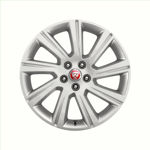 Alloy Wheel - 18 Inch 9 Spoke - Style 9008 - Jaguar (J9C5195)