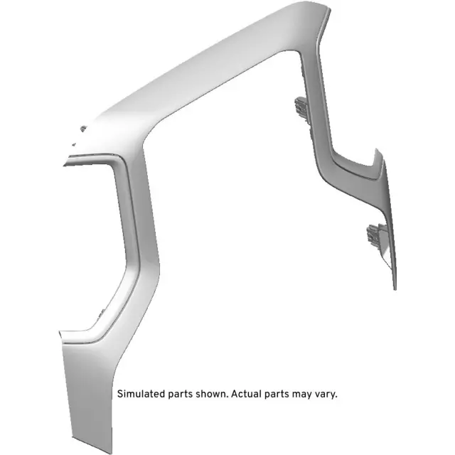 23387904 - Body: Center Bezel for Chevrolet: Silverado 1500, Silverado 1500 LTD, Silverado 2500 HD, Silverado 3500 HD Image