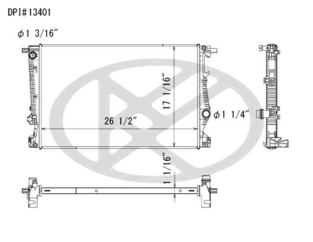 A13401 - : Koyorad Radiator for Koyo Image