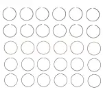 R37556040 - : Engine Piston Ring Set for Enginetech Image