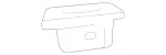 14099203051A28 - Body: Lock Knob Guide for Mercedes-Benz Image