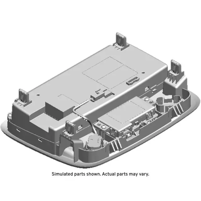 26700642 - : Jet Black Roof Console for Buick: LaCrosse Image