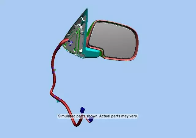 88980722 - Body: Mirror for Cadillac: Escalade, Escalade ESV, Escalade EXT | Chevrolet: Avalanche 1500, Avalanche 2500, Silverado 1500, Silverado 1500 Classic, Silverado 1500 HD, Silverado 1500 HD Classic, Silverado 2500, Silverado 2500 HD, Silverado 2500 HD Classic, Silverado 3500, Silverado 3500 Classic, Silverado 3500 HD, Suburban 1500, Suburban 2500, Tahoe | GMC: Sierra 1500, Sierra 1500 Classic, Sierra 1500 HD, Sierra 1500 HD Classic, Sierra 2500, Sierra 2500 HD, Sierra 2500 HD Classic, Sierra 3500, Sierra 3500 Classic, Sierra 3500 HD, Yukon, Yukon XL 1500, Yukon XL 2500 Image
