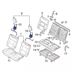 LU5Z7865500E - Body: Support for Ford: Explorer | Lincoln: Aviator Image