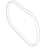 29935496 - : V-Ribbed Belt for Mercedes-Benz Image