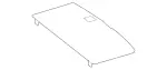 25168024187J01 - : Cover for Mercedes-Benz Image