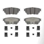 OEX2200 - : OEX Rear Disc Brake Pad Set Premium Ceramic for WAGNER BRAKE Image