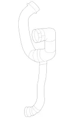 1675002602 - : Coolant Hose for Mercedes-Benz Image