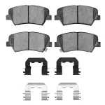 1551154301 - : DFC 5000 Advanced Pads - Ceramic and Hardware Kit for DYNAMIC FRICTION Image