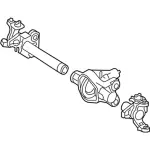 AC3Z3010J - : Axle Assembly - Front for Ford Image