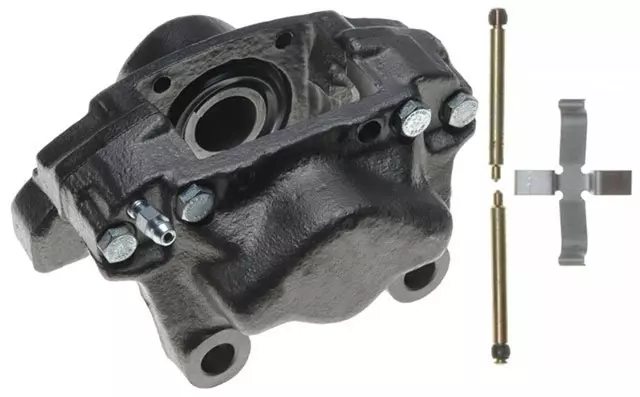 19141865 - : Rear Passenger Side Disc Brake Caliper Assembly (Friction Ready Non-Coated), Remanufactured for GM Image