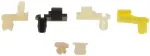 75450 - Body: Door Lock Rod Clips for Dorman Image