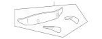 17191908747E94 - Body: Side Cover for Mercedes-Benz Image