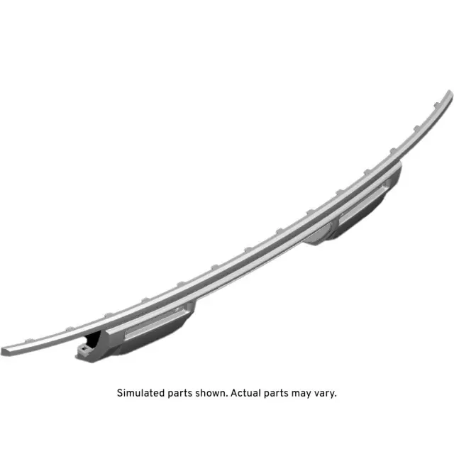 22812094 - : Galvano Silver Rear Bumper Fascia Applique for GMC: Acadia Image