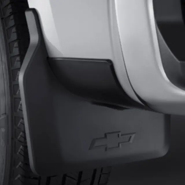 86517279 - Exterior: Splash Guards, Rear, Flat for Chevrolet: Silverado 1500, Silverado 1500 LTD Image