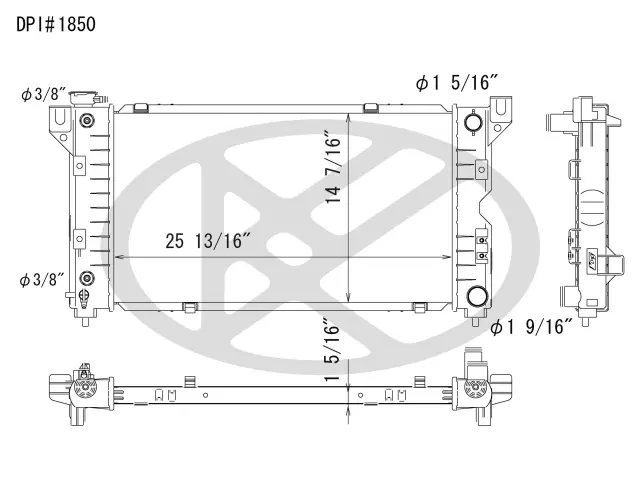 A1850 - Cooling Systems: Koyorad Radiator for Koyo Image