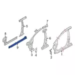 AE8Z5410117A - Body: Rocker Reinforced for Ford: Fiesta Image