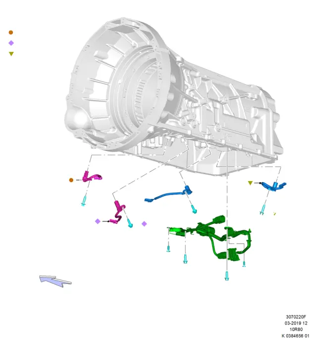 LP5Z7H103A - Electrical: Output Sensor for Ford Image