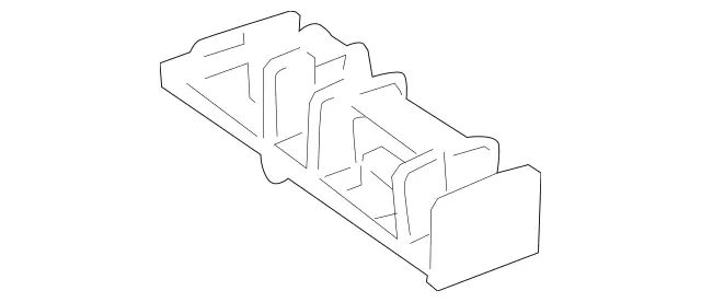 2118210514 - Body: Front Bracket for Mercedes-Benz Image