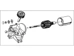 F2VY17V508AARM - Body: Wiper Motor Assembly for Ford: Crown Victoria | Lincoln: Town Car | Mercury: Grand Marquis Image