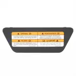 AA8Z7440726AB - Body: Lower Gate Trim Insert for FORD Image