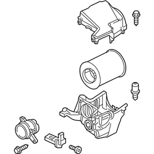 BV6Z9600C - Engine: Air Filter And Housing Assembly for Ford Image