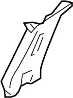 769131LZ0A - : Upper Center Pillar Trim for INFINITI: QX56, QX80 Image