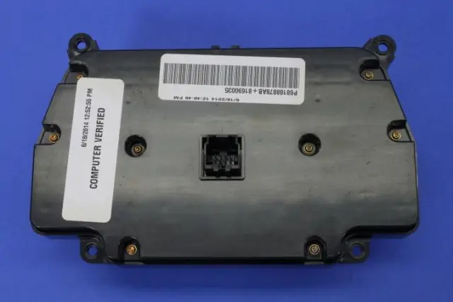 Vehicle Feature Controls Center Stack - Mopar (68188878AB)