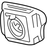 FL7Z78043B13AC - Electrical: Driver Air Bag for Lincoln: Navigator Image