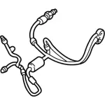 6L3Z19D850AA - HVAC: Hose &amp; Tube Assembly for Ford: F-150 | Lincoln: Mark LT Image