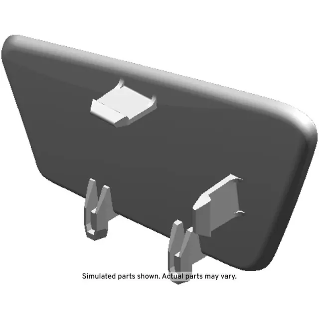 13286523 - : Cocoa Passenger Side Door Inside Handle Bolt Finish Cap for GM Image