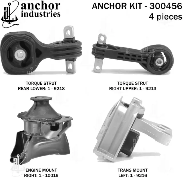 300456 - Engines &amp; Components: Anchor Engine Mount Kit for Anchor Image