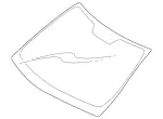 2076702600 - : Windshield for Mercedes-Benz Image