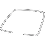 3W4Z5403100BA - : Windshield for Lincoln: LS Image