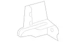 24291905009H68 - Body: Lower Cover for Mercedes-Benz Image